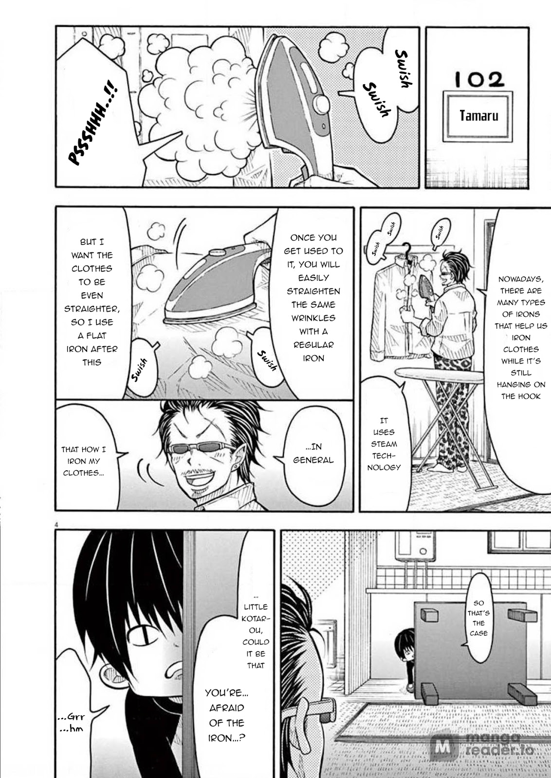 Kotaro Lives Alone, Chapter 95 image 004